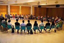 மனித குலத்தின் பிரச்னைகளை தீா்க்கும் ஆய்வுக் கூடம் ஆரோவில்: குஜராத் அரசின் கூடுதல் தலைமைச் செயலர்