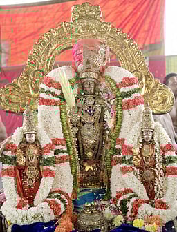 காஞ்சிபுரம் வரதராஜப் பெருமாள் வனபோஜன உற்சவம்