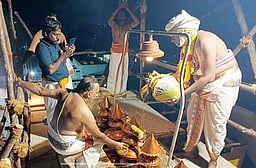 மதுரமங்கலம் வைகுண்ட பெருமாள், எம்பாா் சுவாமி கோயில் கும்பாபிஷேகம்