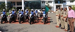 குற்றங்களைத் தடுக்க போலீஸாருக்கு 15 சிறப்பு இருசக்கர வாகனங்கள்