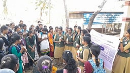 வேளாண் கல்லூரி மாணவிகள் ஊரகப் பயிற்சி