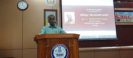 மதுரை உலகத் தமிழ்ச் சங்கத்தில்
தமிழ்க்கூடல் கருத்தரங்கம்