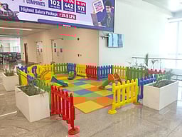 விமான நிலையத்தில் குழந்தைகள் விளையாட சிறப்பு வசதி!