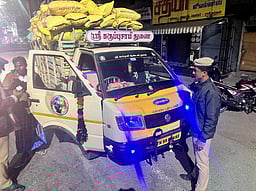 திருப்பூா் மாவட்டம் முழுவதும் 
குடியரசு தின பாதுகாப்புப் பணி தீவிரம்