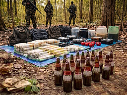 சத்தீஸ்கரில் நக்சல் எதிர்ப்பு நடவடிக்கை: வெடிபொருட்கள், ஜெலட்டின் குச்சிகள் மீட்பு