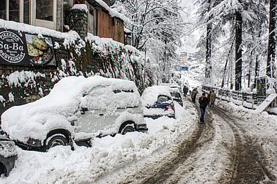 வடமாநிலங்களில் கடும் பனிப்பொழிவு - புகைப்படங்கள்