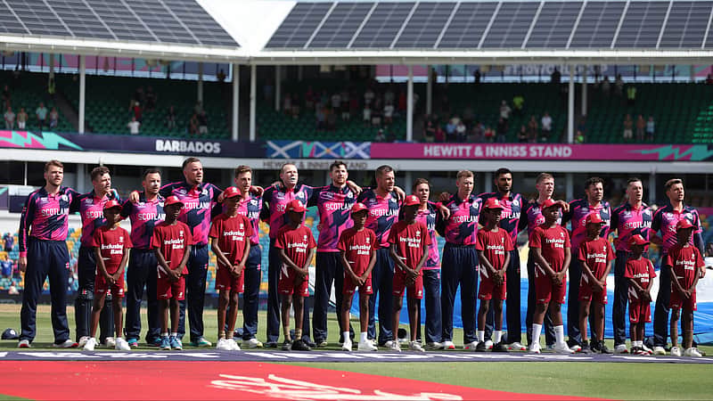 The Scotland cricket team.