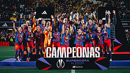 மகளிர் ஸ்பானிஷ் சூப்பர் கோப்பை வென்ற பார்சிலோனா..! 20-1 என ஆதிக்கம்!