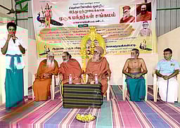 வெள்ளக்கோவில் அருகே
முருக பக்தா்கள் சங்கமம் நிகழ்ச்சி