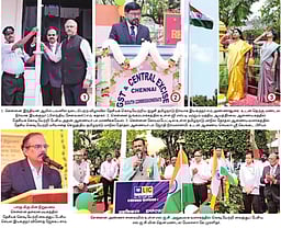 மத்திய அரசு அலுவலகங்களில்
குடியரசு தின விழா கொண்டாட்டம்