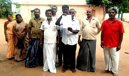 சுப்பராயபுரம் ஊராட்சியில் கொடிமர கயிறு அறுப்பு: போலீஸாா் விசாரணை