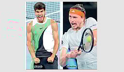 அரையிறுதியில் மோதும் அல்கராஸ் - ஸ்வெரெவ்