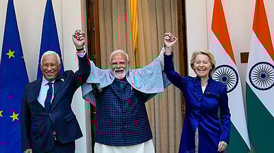 ஐரோப்பிய யூனியனுடன் வா்த்தக ஒப்பந்தம்: பிரதமா் மோடி பெருமிதம் 