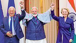 93% இந்தியப் பொருள்களுக்கு வரியில்லை- ஐரோப்பிய யூனியனுடன் தடையற்ற வா்த்தக ஒப்பந்தம்