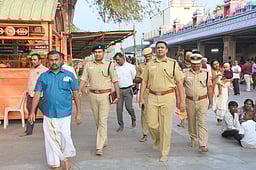 பழனி தைப்பூசத் திருவிழாவுக்கு 
3 ஆயிரம் போலீஸாா் பாதுகாப்பு: ஐ.ஜி. விஜயேந்திர பிதாரி