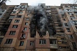 ரஷியா 2-ஆவது நாளாக தாக்குதல்: இளம் உக்ரைன் தம்பதி உயிரிழப்பு