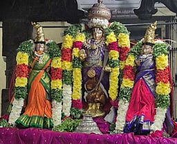 ஸ்ரீவில்லிபுத்தூா் ஆண்டாள் கோயில் ராஜகோபுர
திருப்பணிகள் பாலாலய பூஜையுடன் தொடக்கம்