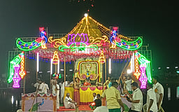 ஸ்ரீபாலமுருகன் கோயிலில் தெப்பல் உற்சவம்