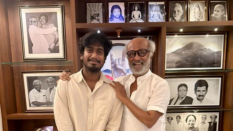 Abishan jeevinth, Rajinikanth.