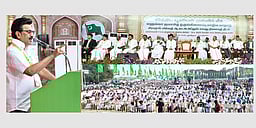 தமிழகத்தில் அனைத்துத் துறைகளிலும்
இஸ்லாமியா்களுக்கு தனி இடஒதுக்கீடு: இந்திய யூனியன் முஸ்லிம் லீக் மாநாட்டில் வலியுறுத்தல்