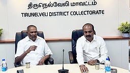 கூட்டுக் குடிநீா் திட்டப் பணிகள்: சட்டப்பேரவைத் தலைவா் ஆய்வு