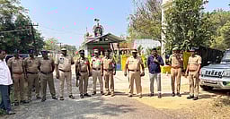 ஆம்ஸ்ட்ராங் கொலைக் கைதி தாயாா் மரணம்: பலத்த போலீஸ் பாதுகாப்பு