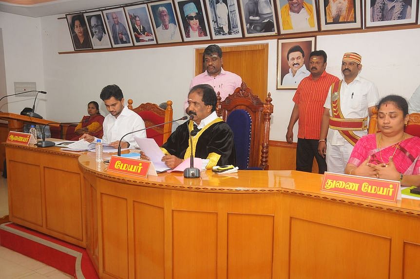 திருச்சி மாநகராட்சியில் 4 ஆண்டுகளில் ரூ. 504 கோடியில் சாலைப் பணிகள்: மேயா்!