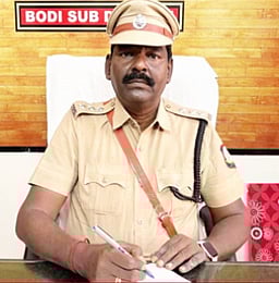 போடி டி.எஸ்.பியாக டி. முருகன் பொறுப்பேற்பு