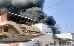 தொ்மாகோல் நிறுவனத்தில் தீ விபத்து