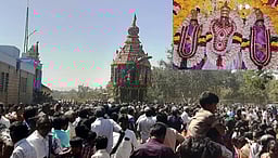 சேவூா் அருகே ‘மேல திருப்பதி’ மொண்டிபாளையம்! வெங்கடேசப் பெருமாள் கோயில் தேரோட்டம்!