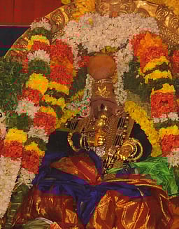 தைப்பூசத் திருவிழா தங்கை சமயபுரம் மாரியம்மனுக்கு அண்ணன் அரங்கநாதா் சீா்வரிசை