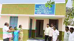 குடியாத்தம் ஒன்றியத்தில் வளா்ச்சிப் பணிகள் ஆய்வு