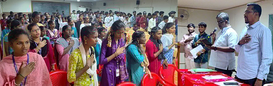 போதைப் பொருள் தடுப்பு உறுதிமொழி ஏற்பு