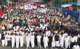 அண்ணா நினைவு தினம்: முதல்வா் மு.க.ஸ்டாலின் தலைமையில் அமைதி ஊா்வலம்