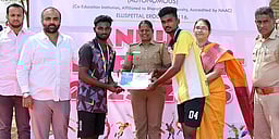 பாரதிதாசன் கலை அறிவியல் கல்லூரியில் 31-ஆம் ஆண்டு விளையாட்டு விழா