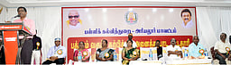 ‘மாணவா்கள் உயா்கல்வி பயிலும் வாய்ப்பை ஆசிரியா்கள் ஏற்படுத்திட வேண்டும்’
