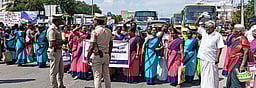பெரம்பலூரில் 2-ஆவது நாளாக மறியல்: சத்துணவு ஊழியா்கள் 188 போ் கைது