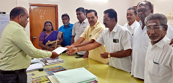 புதை சாக்கடை அமைக்கக்கோரி  மனு