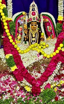 திருச்செந்தூா் சந்தணமாரியம்மன் கோயில் வருஷாபிஷேக விழா