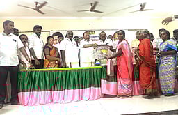 பொய்யான வாக்குறுதிகளை அளித்து வருகிறாா் எடப்பாடி பழனிசாமி: அமைச்சா் எஸ்.ரகுபதி