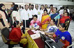 ‘நலம் காக்கும் ஸ்டாலின்’ திட்ட முகாம் - போத்தனூரில் மாநகராட்சி மேயா் ஆய்வு