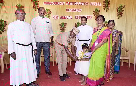 நாசரேத் பள்ளியில் விளையாட்டு விழா