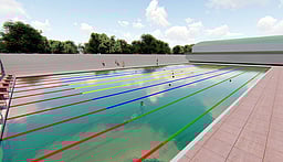 வ.உ.சி.பூங்கா வளாகத்தில் ரூ.1.94 கோடி மதிப்பில் நீச்சல் குளம் அமைக்க முதல்கட்ட பணி தொடக்கம்