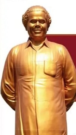 புதுப்பிக்கப்பட்ட என்.எஸ்.கே. சிலை: இன்று முதல்வா் திறந்து வைக்கிறாா்