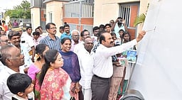 பொருநை நெல்லை புத்தகத் திருவிழா விழிப்புணா்வுப் பணிகள் தொடக்கம்