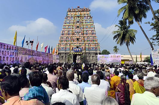 ஸ்ரீராமச்சந்திர பெருமாள், கைலாசநாதா் கோயில்களில் கும்பாபிஷேகம்