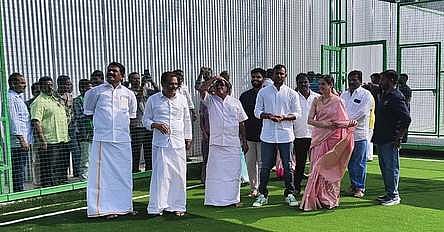 உலக கோப்பை போட்டியில் இந்தியா வெல்லும்: கிரிக்கெட்வீரா் டி. நடராஜன்