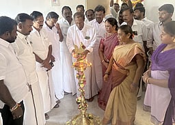 அம்மாபேட்டையில் ரூ.44.69 கோடியில் கட்டப்பட்ட அடுக்குமாடி குடியிருப்புகள் திறப்பு