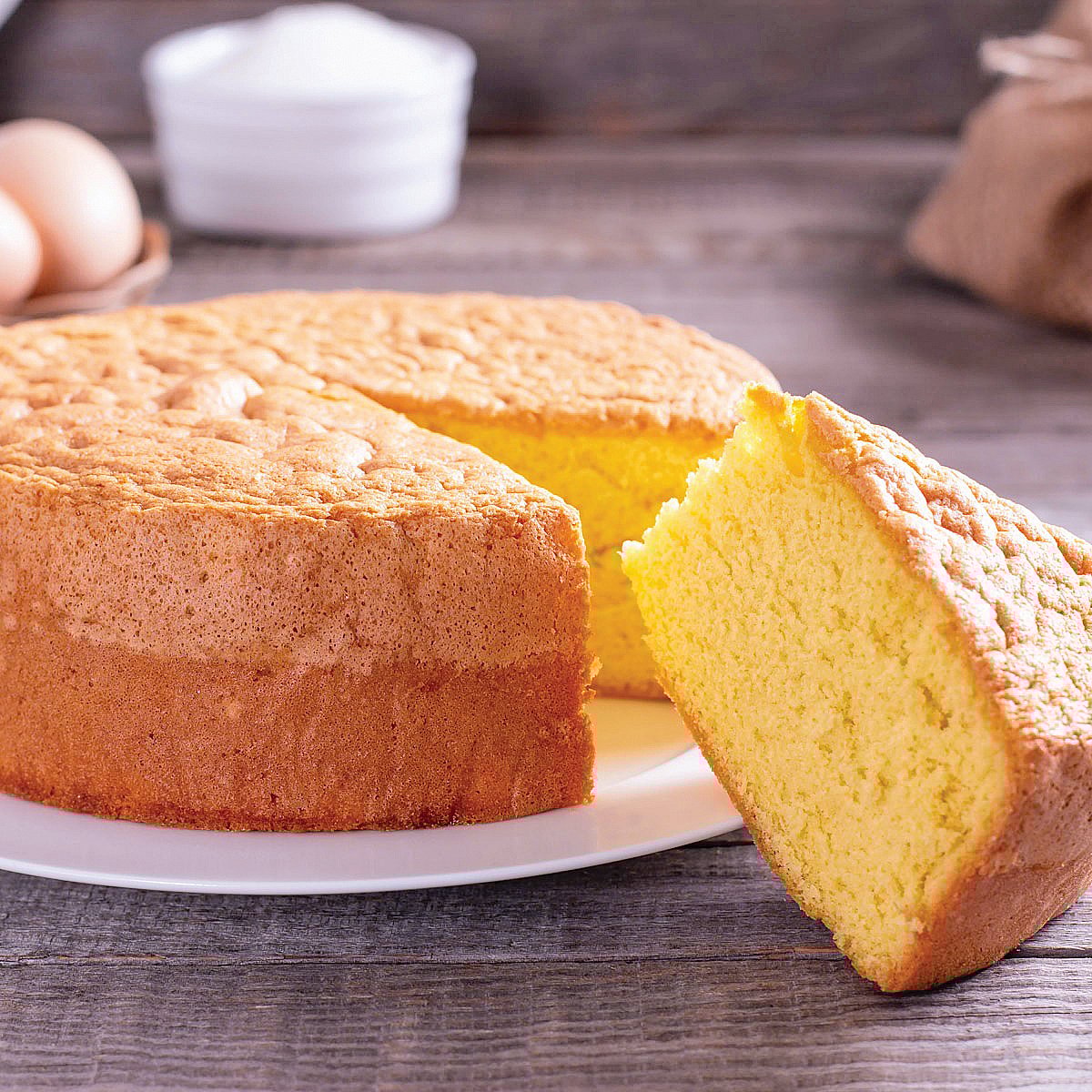 வெனிலா ஸ்பாஞ்ச் கேக்