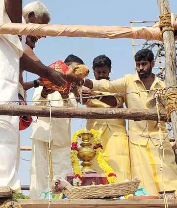 வெள்ளியூா் செல்வவிநாயகா் கோயில் குடமுழுக்கு